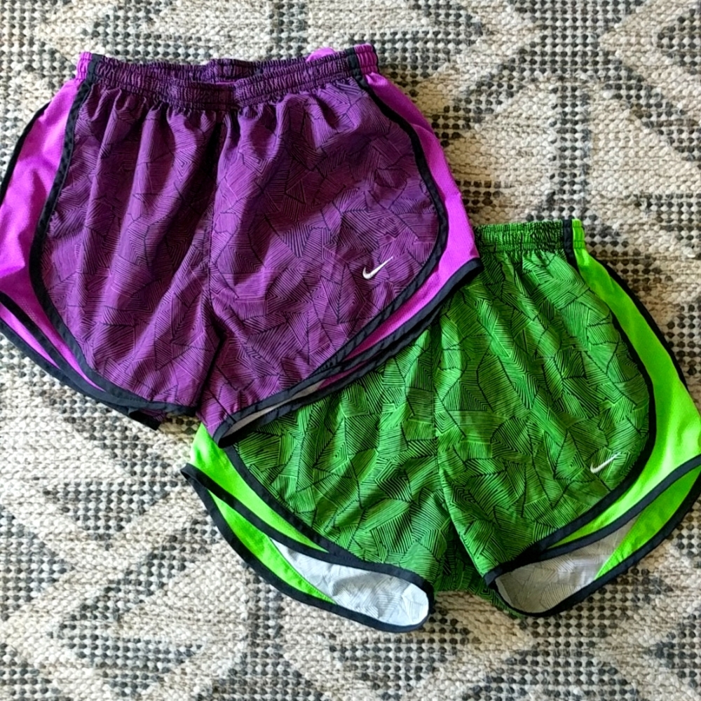 Nike Dri-FIT shorts bundle of two size women's small